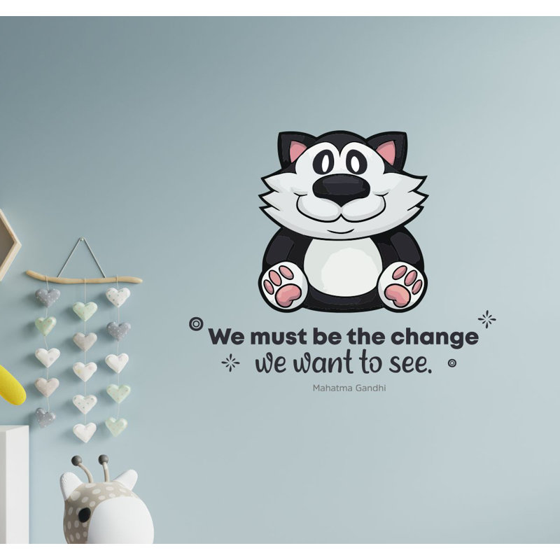 Text & Numbers Wall Decal, 18" H x 20" W
