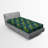 Microfiber Floral Fitted Sheet-105846520-42105164