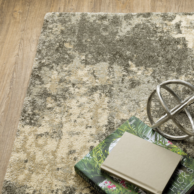 Addaline Abstract Indoor Rug, Rectangle 3'10" x 5'5"