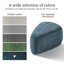 Adna 67.8Cm Wide Triangle Footstool Ottoman-1033846559