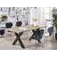 Norberg Extendable Metal Base Dining Table