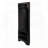 Corner Hall Tree with Shoe Bench and Adjustable Shelf (Black)-1087038994