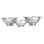 Le Creuset Set of 3 Stainless Steel Colanders