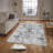 Luxurious Woven Area Rug, 5.9 x 9.2 ft, 100% Polyester, Antibacterial | Non-Slip PVC Felt Dot Underside, 0.3 in Pile Height | Machine Washable, 3D Digital Print, Perfect for Living Room & Bedroom Décor-738472924