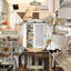 Porte de grange coulissante 52 po x 96 po en verre givré blanc apprêté 1-Lite avec trousse de quincaillerie d'installation / aucun assemblage requis-118613562