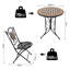 Beoll 2 - Person Patio Dining Set Round Table
