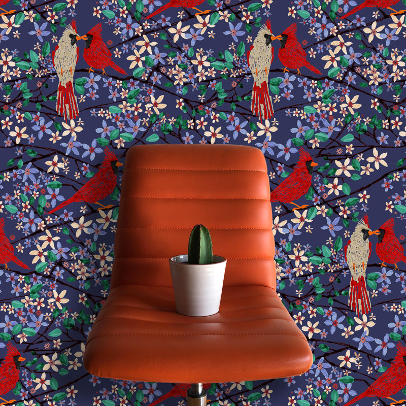 Finlea Floral Roll, Midnight