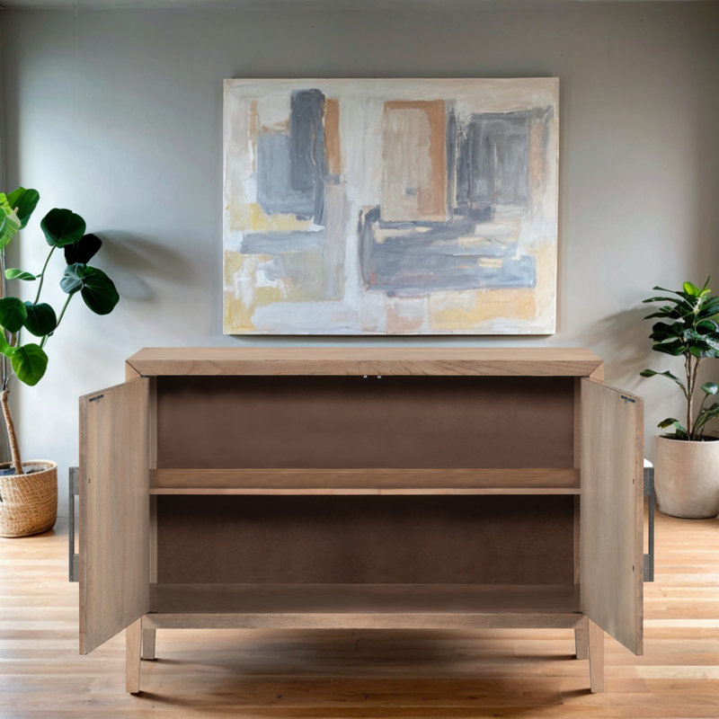 Montasir 47'' Console Table, Wood Color