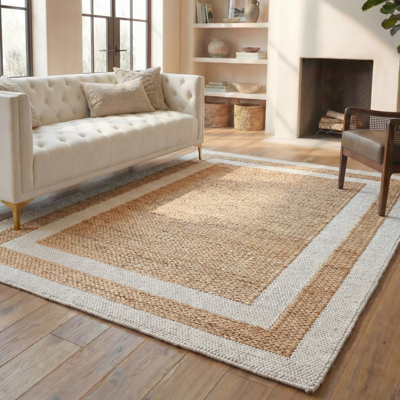 Tapis Finnickl 723 Finnickl / ivoire Finnick, Rectangle 8 pi x 10 pi