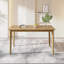 Bureau rectangulaire de style scandinave