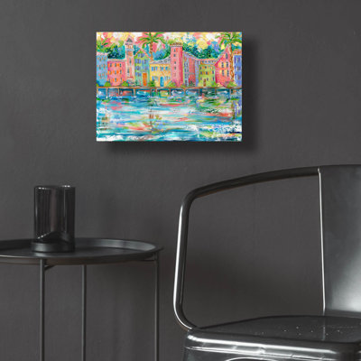 Dock City' by Estelle Grengs, Acrylic Glass Wall Art