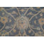 Tapis traditionnel délavé bleu 7 x 10
