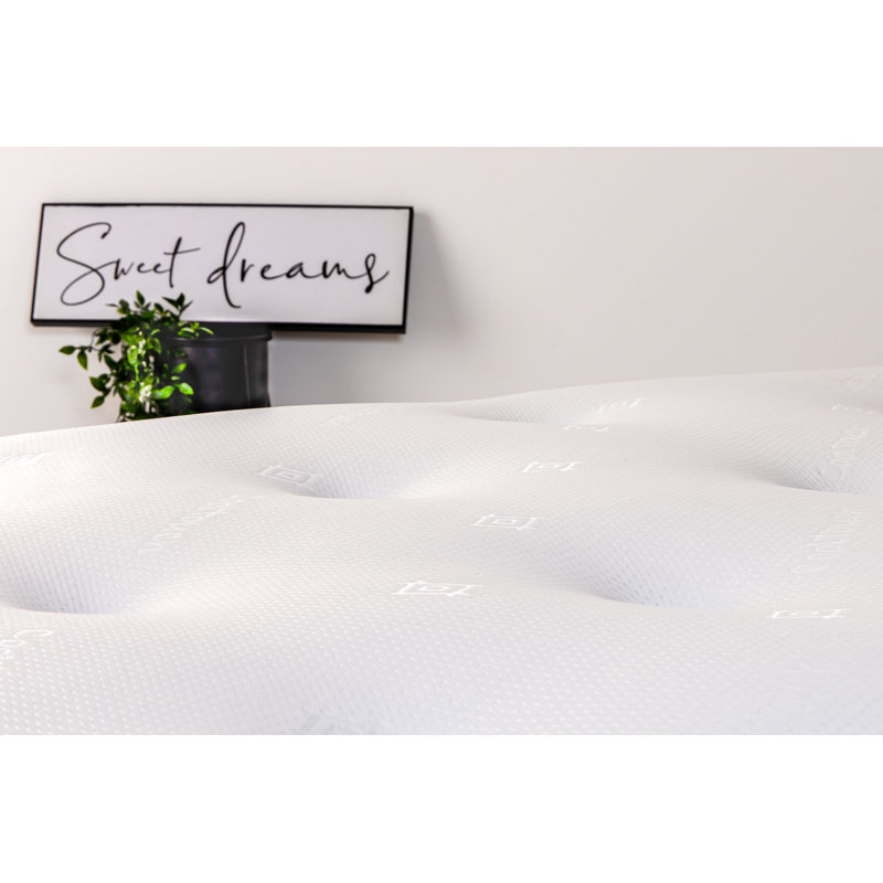 Borrego Symple Stuff Open Coil Mattress, Small Single (2'6)