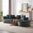 Chumenti Boneless Modern Oversized Sectional Sofa-108844355-108844351