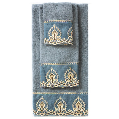 Ailani 3 Piece 100% Cotton Towel Set