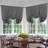 2 Panels Blackout Curtains-Tie Up Shade for Window Thermal Insulated Room Darkening Rod Pocket Curtains for Kitchen-1697387974-1697387968