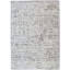 Wool Abstract Area Rug in Ivory-70393122