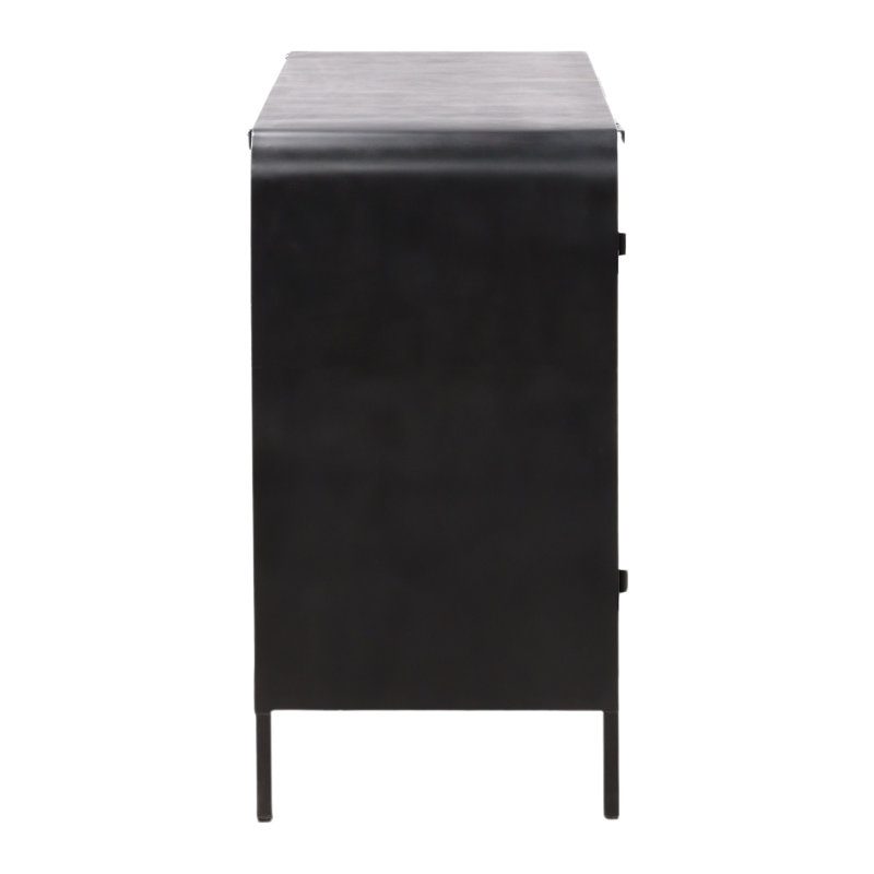 Jarin 79" Wide Sideboard, Black