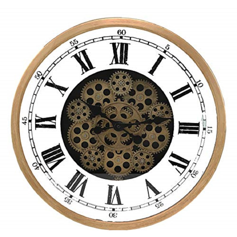 Emmanuel Metal Wall Clock