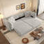 Canapé-lit convertible Nithsdale avec repose-pieds mobile-1028339600