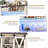 47"Wide 56"H Farmhouse Coffee Bar Cabinet With Power Outlet And LED Light,Wine Bar Cabinet W/3 Storage Hutch,Kitchen Buffet Cabinet With 10 Wine And Glass Racks For Kitchen Dining Room(Antique White)-744110145