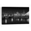 Impression d'art mural de la ville de Berlin, nuit, architecture contemporaine abstraite-2071797544