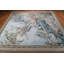 Tapis de tapisserie de style français 7 x 8 en laine tissée, tapis d'art mural européen, décoration intérieure classique élégante