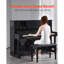 Tabouret de bibliothèque en bois Duet-588147280