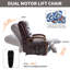 Fauteuil inclinable électrique Power Leatheraire-1247031863