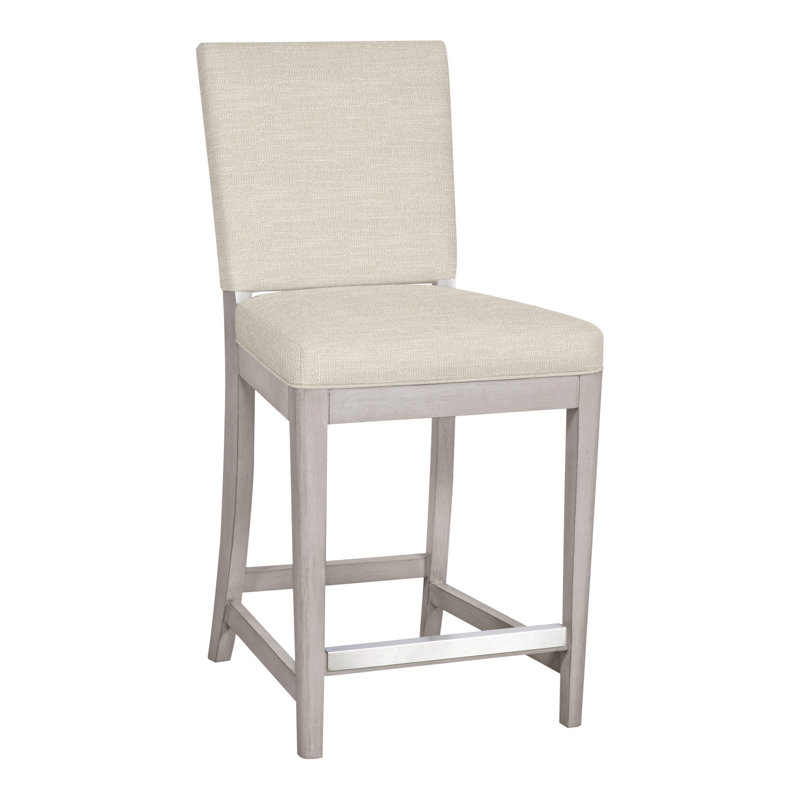 Tabouret de comptoir 42 po Vanguard, Lin Tommy, Gris colombe