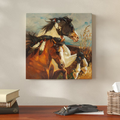 « wind voyager », reproduction de peinture à l’acrylique sur toile tendue