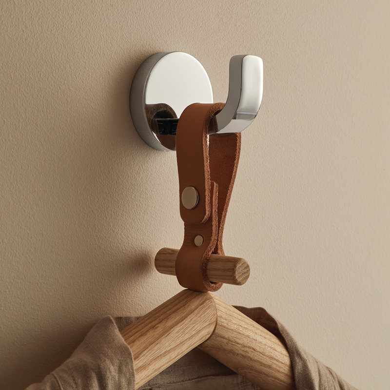 Vector Wall Mounted Robe Hook, Polished Chrome