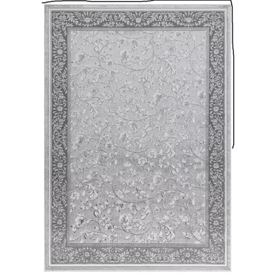 Floral Flatweave Area Rug