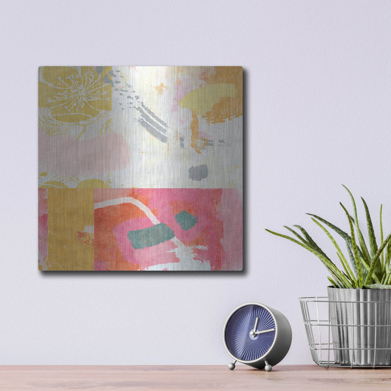 «Kimono No 2» par Suzanne Nicoll, Wrought Studio ™, art mural en métal, H 12 po x l 12 po