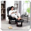 Repose-pieds pivotant, inclinable et stable