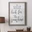 «Look for the Sunshine», reproduction sur toile encadrée-727391968-727391980
