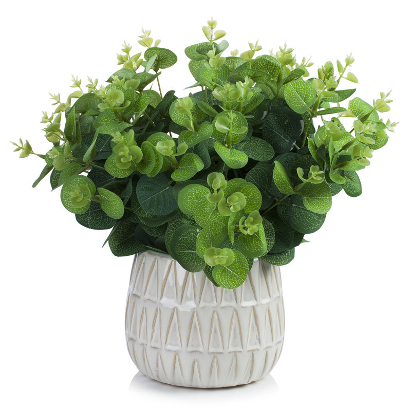 Eucalyptus artificiel 10 po en pot