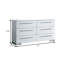 Commode double 6 tiroirs Uland