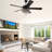 52'' Ceiling Fan with Light Kit