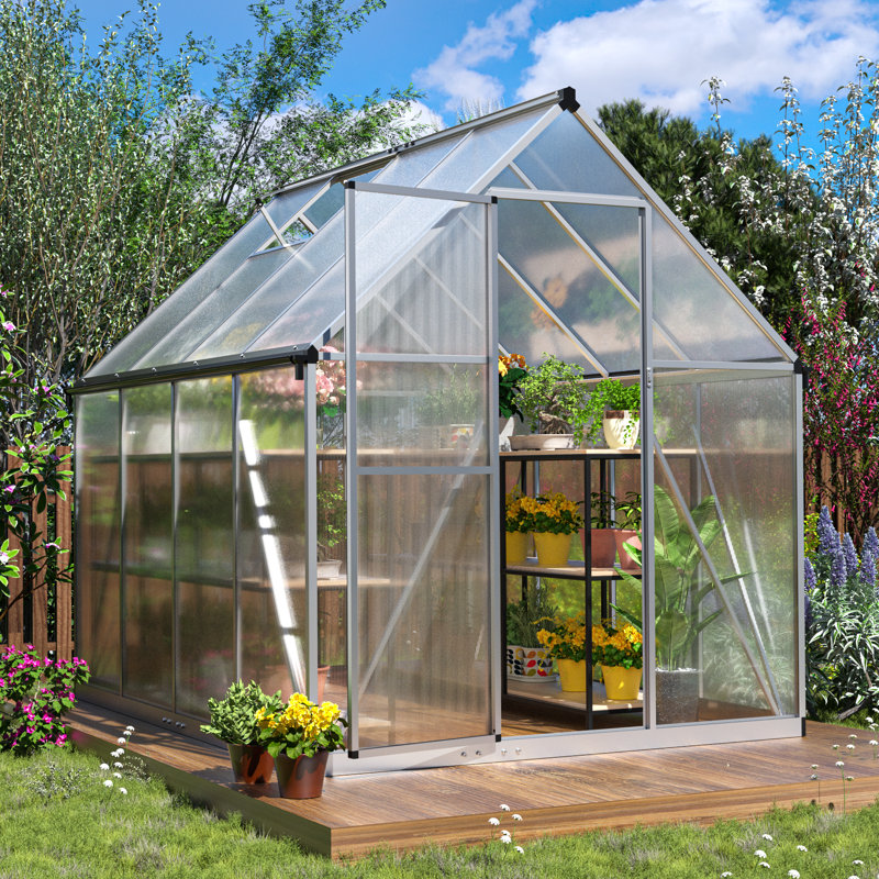 70.5'' W x 88.5'' D Heavy-duty Greenhouse
