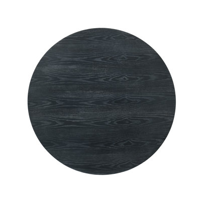 Ailla Round Solid Wood Base Dining Table