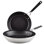 KitchenAid Stainless Steel Nonstick Induction Frying Pans / Skillet Set,  9.5 Inch and 12 Inch