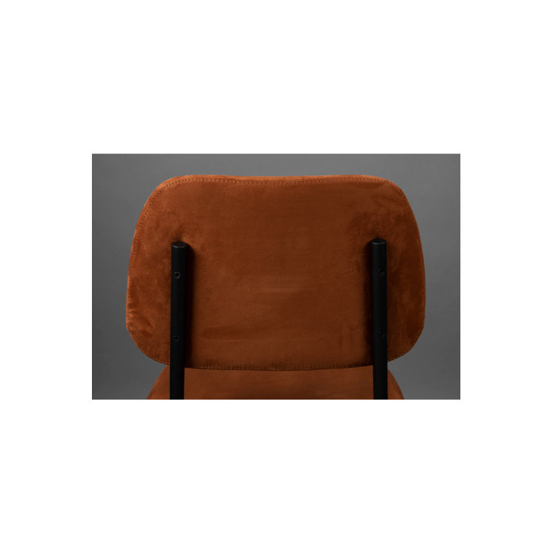 Darby Upholstered Dining Chair, Brown
