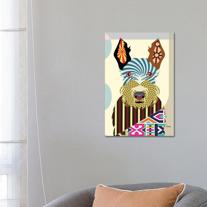 Scottish Terrier by Lanre Studio - Wrapped Canvas Print, 66.04 cm H x 45.72 cm W
