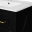 Meuble-lavabo autoportant avec tiroirs de rangement-741590870