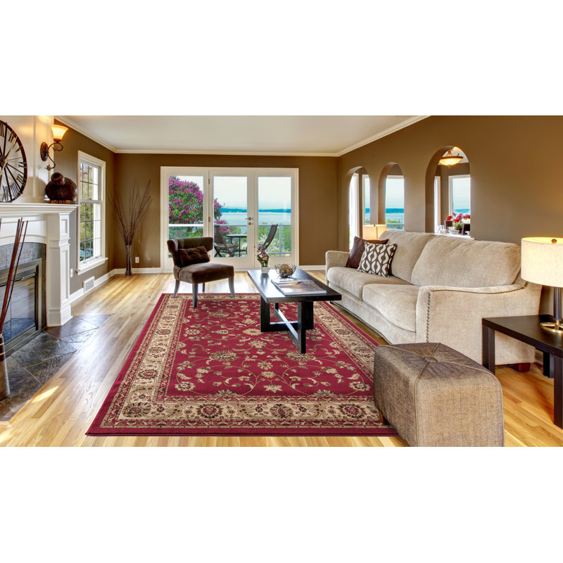 Edmont Oriental Indoor Rug, Rectangle 5'3" x 7'7"