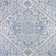 Truman Bohemian Medallion Textured Weave Navy/Gray Indoor/Outdoor Rug