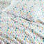 Drap en flanelle 100% coton simple TG dans un motif d'arbres de vacances blanc, drap-housse entièrement élastiqué, variété d'imprimés, avec housse plate et taie d'oreiller avec arbres imprimés