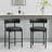 Najira Upholstered 24'' Counter Stool with Metal Frame-1210974794-1210974793