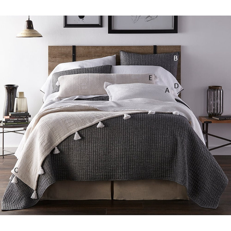 Teppi Percale Coverlet Set - King, King Quilt + 2 Shams